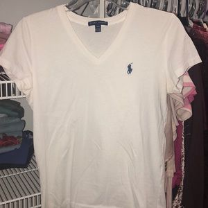 Polo Ralph Lauren white short sleeve knit